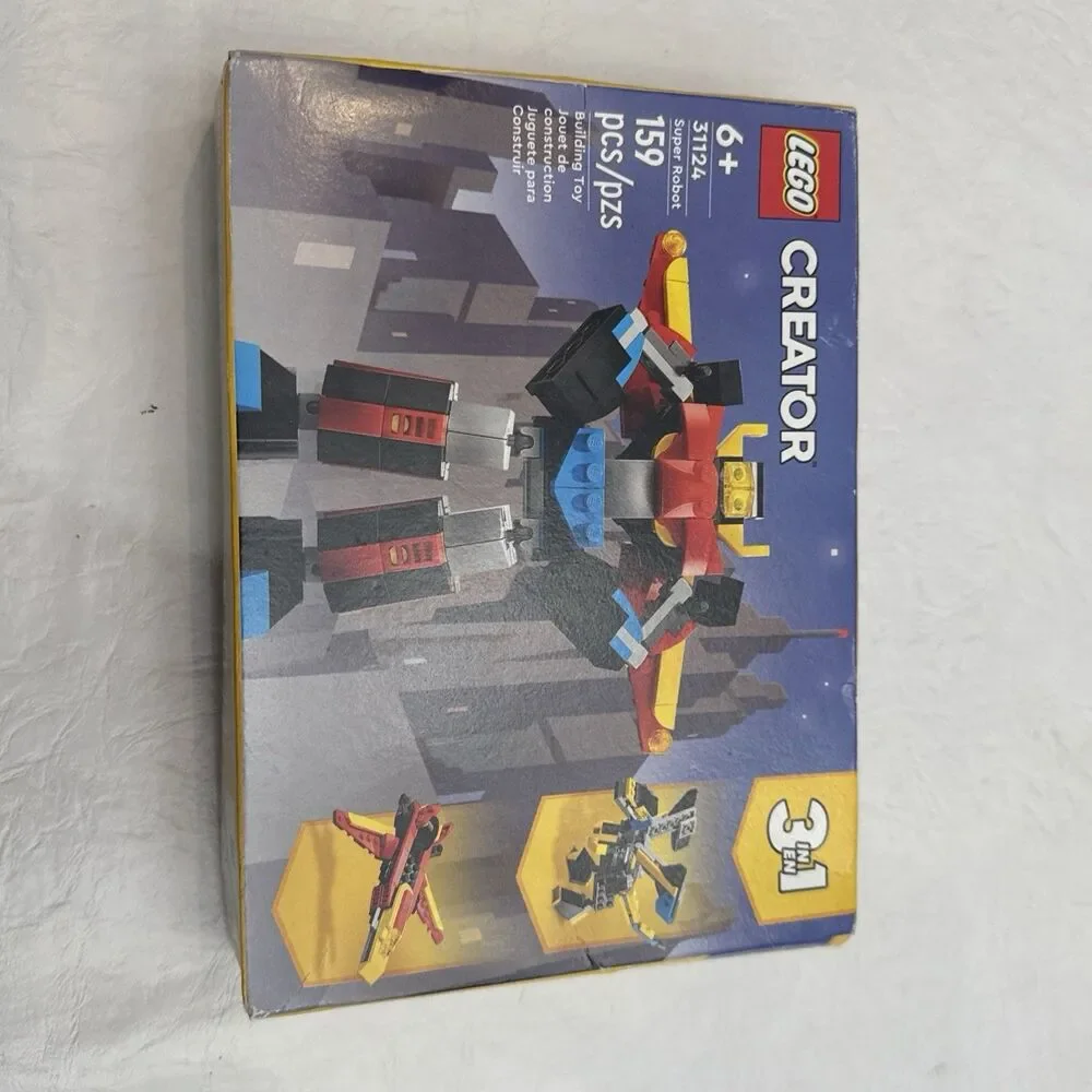 31124 SUPER ROBOT lego creator 3 in 1 legos set jet dragon mech NEW